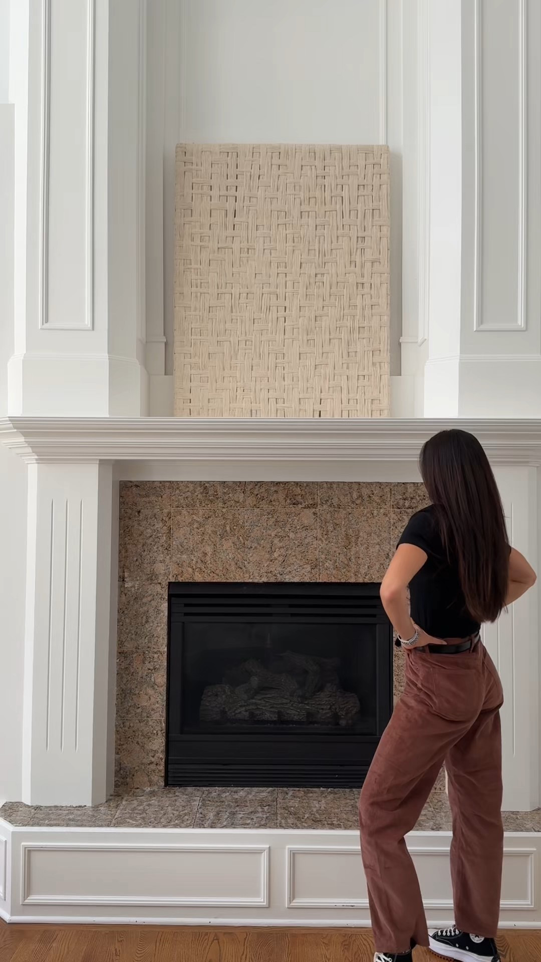 Another stick on tile project complete! I love these easy home upgrade finds! #diy #homereno 

#LTKStyleTip #LTKHome