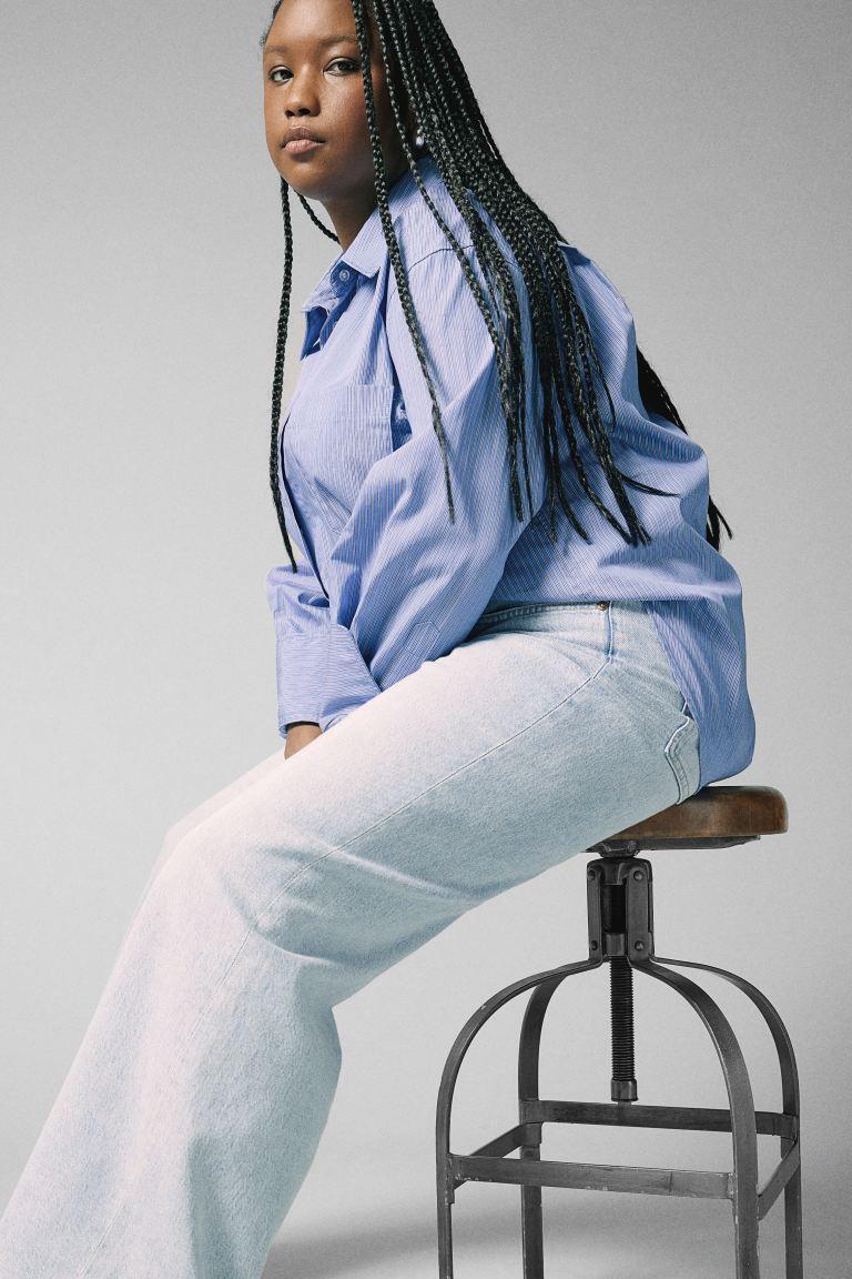 Wide High Jeans | H&M (US + CA)