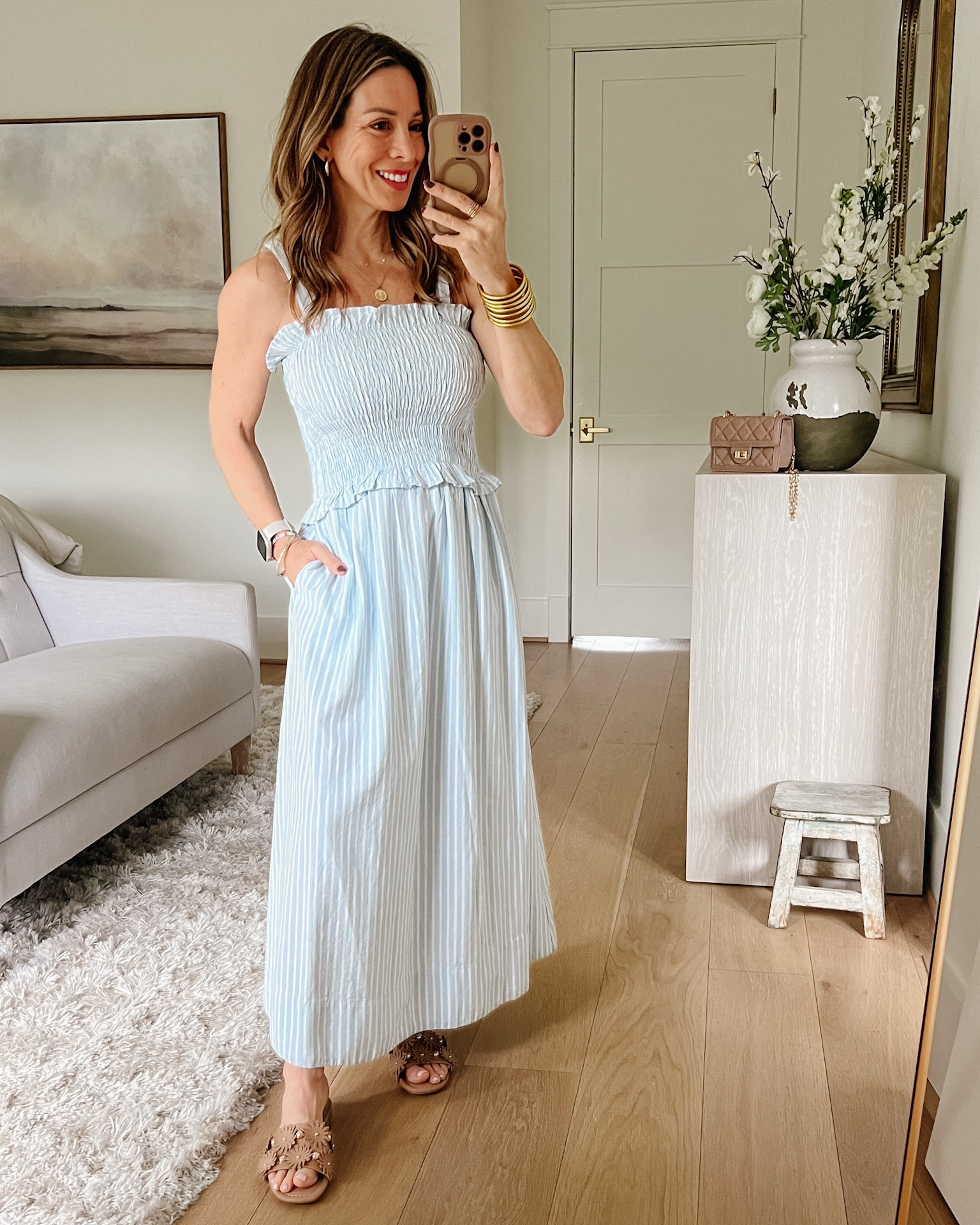 Another regular bra friendly maxi sundress for springtime 🦋

Dress Fit: I’m wearing an XS

#LTKOver40 #LTKmomlife #LTKPetite