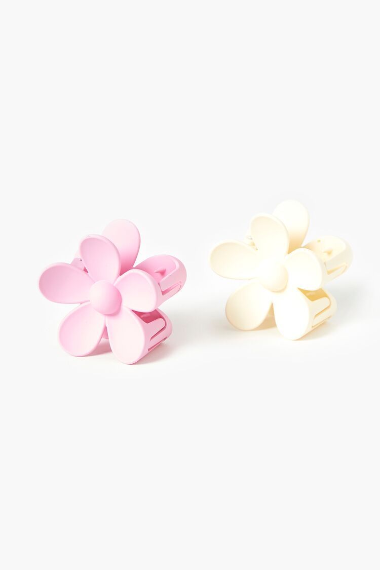 Flower Claw Hair Clip Set | Forever 21 (US)