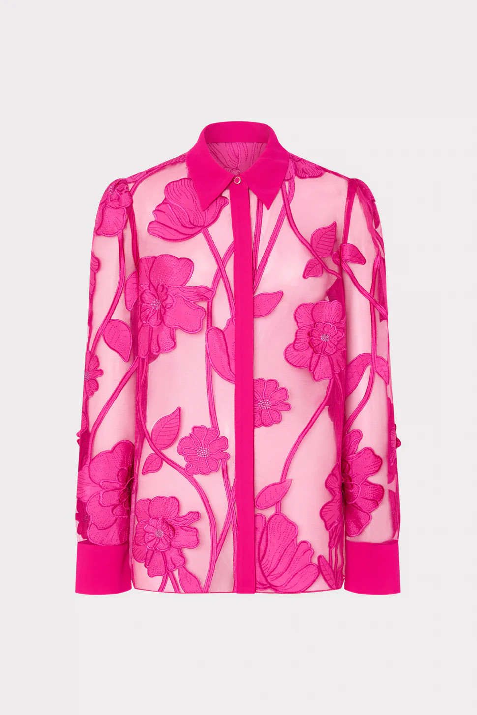 Ashton Grand Fleur Embroidered Top | MILLY