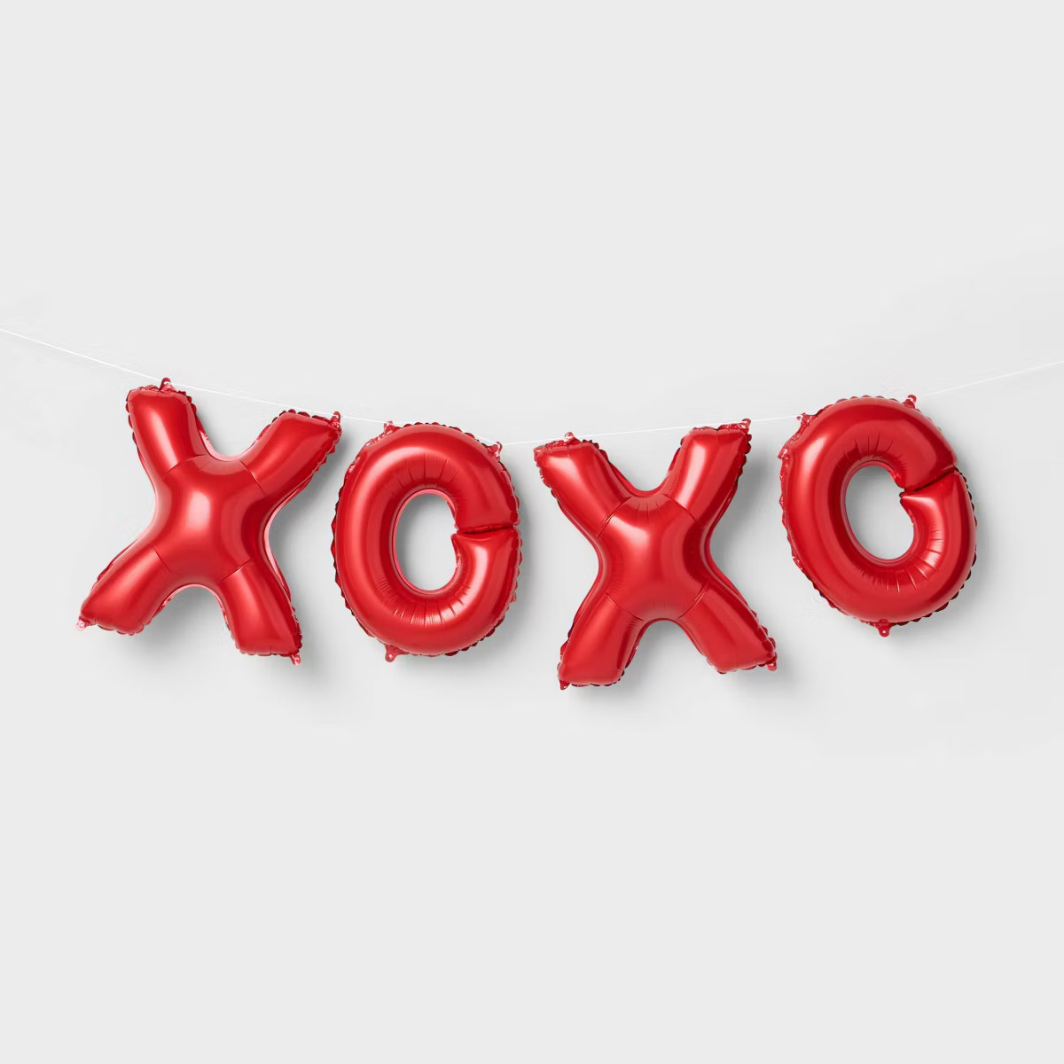 Valentine's Day XOXO Red Foil Balloon Banner - Spritz™ | Target