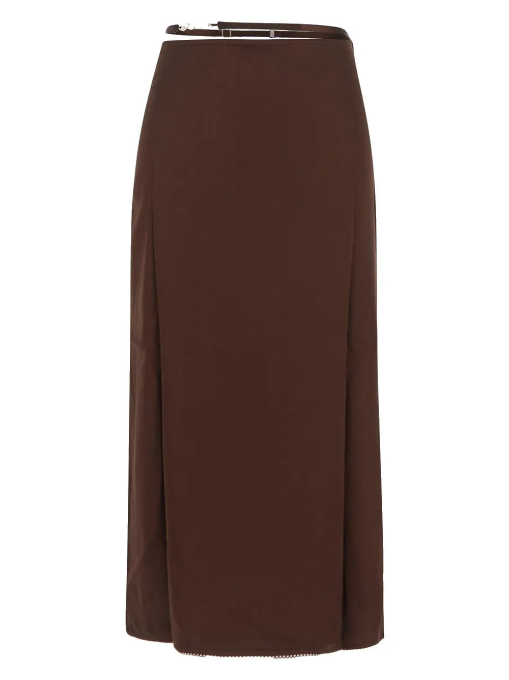 Jacquemus High Waist Strap-Detailed Skirt | Cettire Global