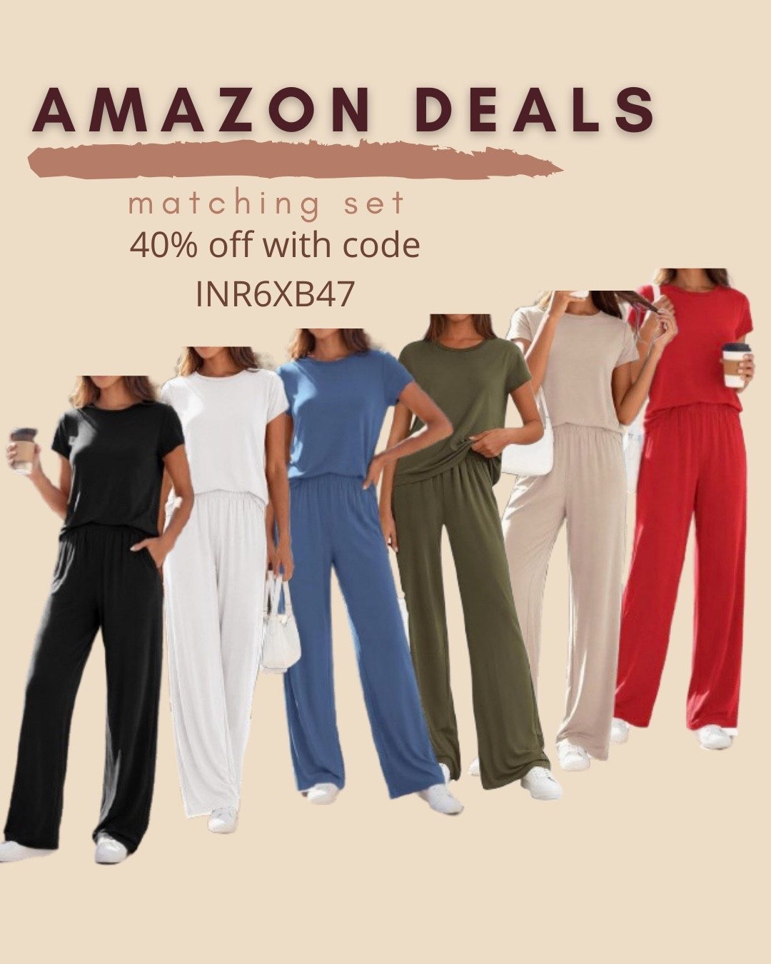 $18 ends 6/16

Amazon fashion
Amazon deals
Amazon set
Matching set
Two piece set
Lounge set
Comfy outfit

#LTKSaleAlert