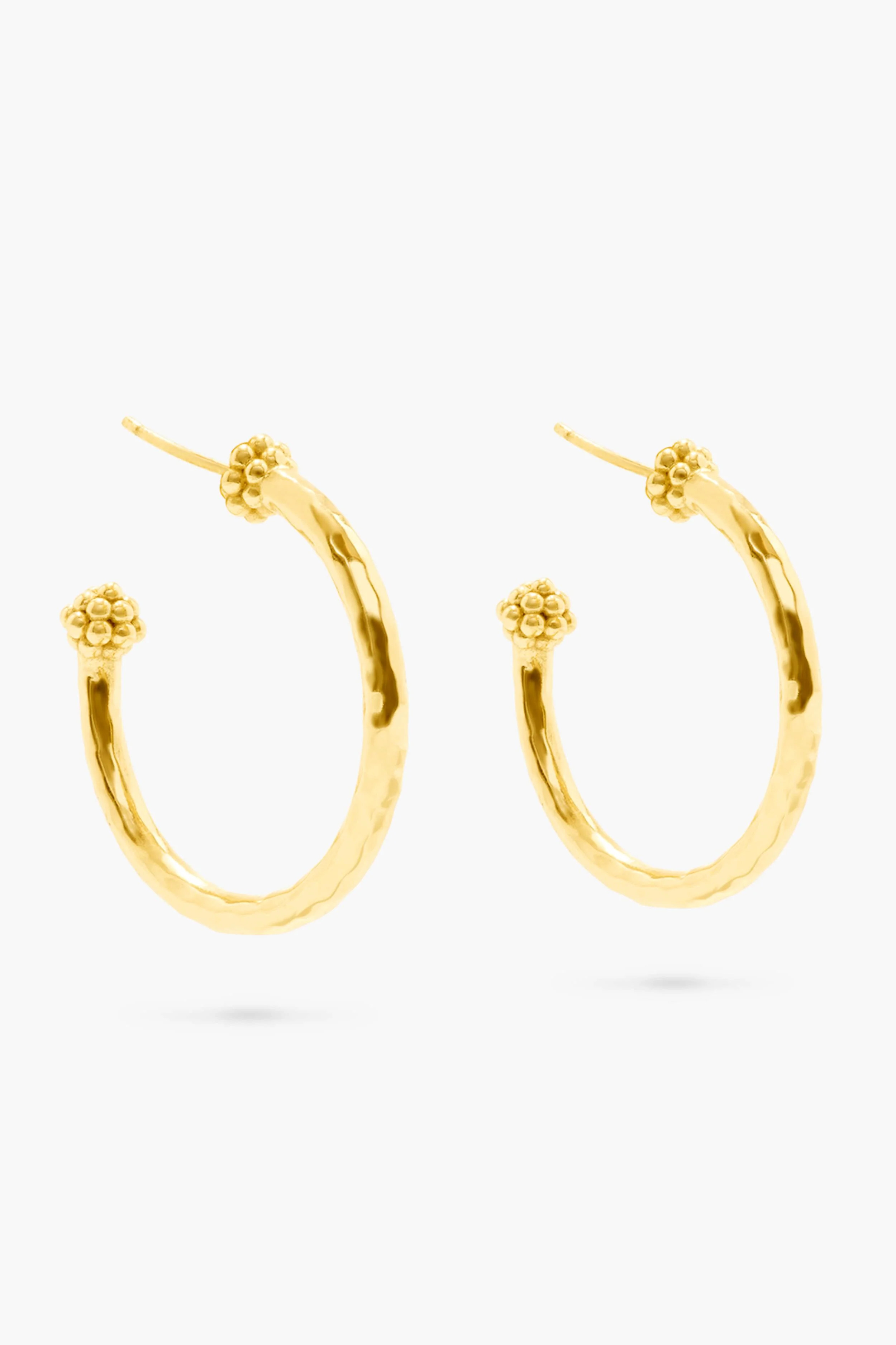 Berry Medium Hoop Earrings | Tuckernuck (US)