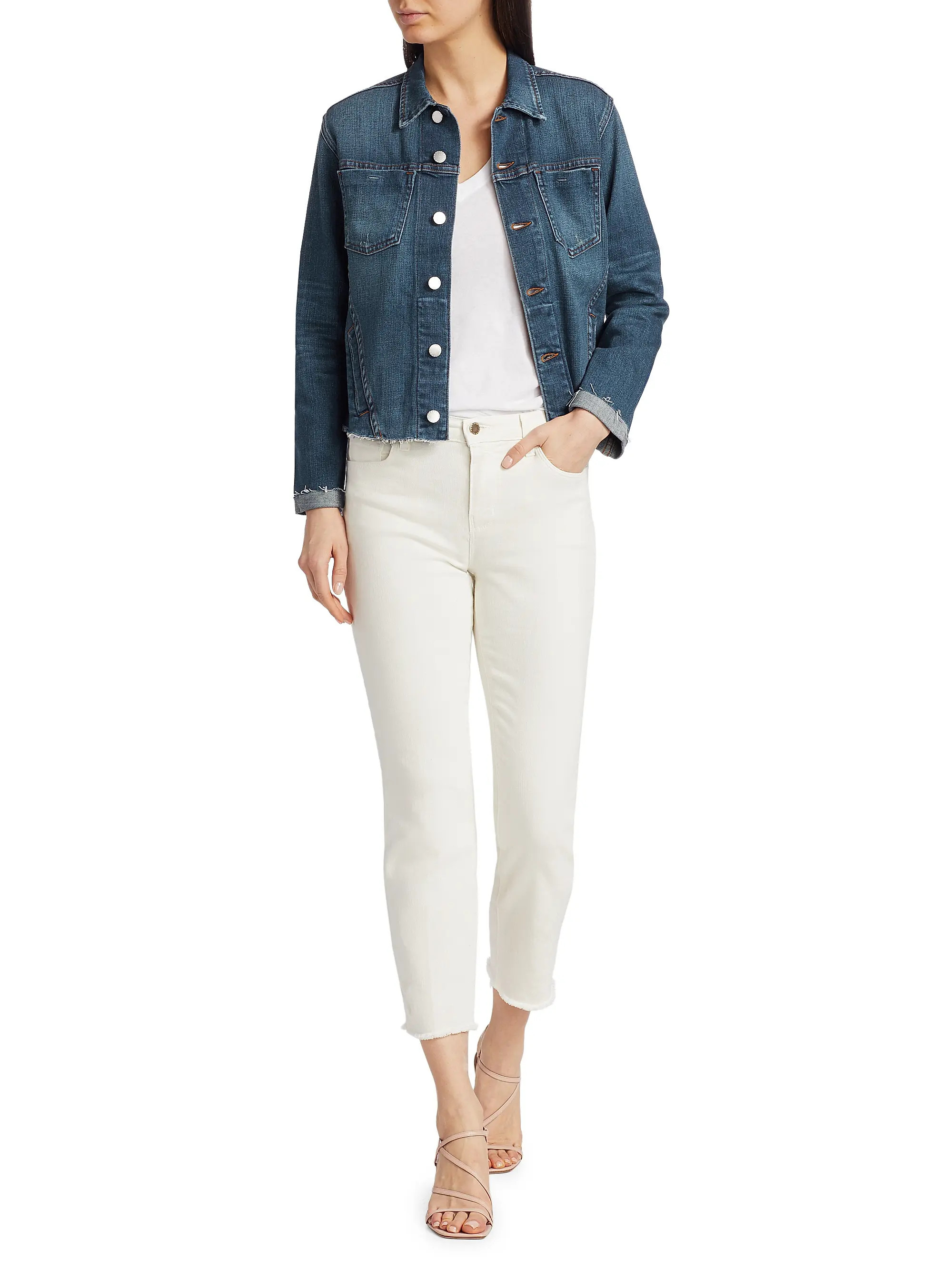 Janelle Denim Jacket | Saks Fifth Avenue