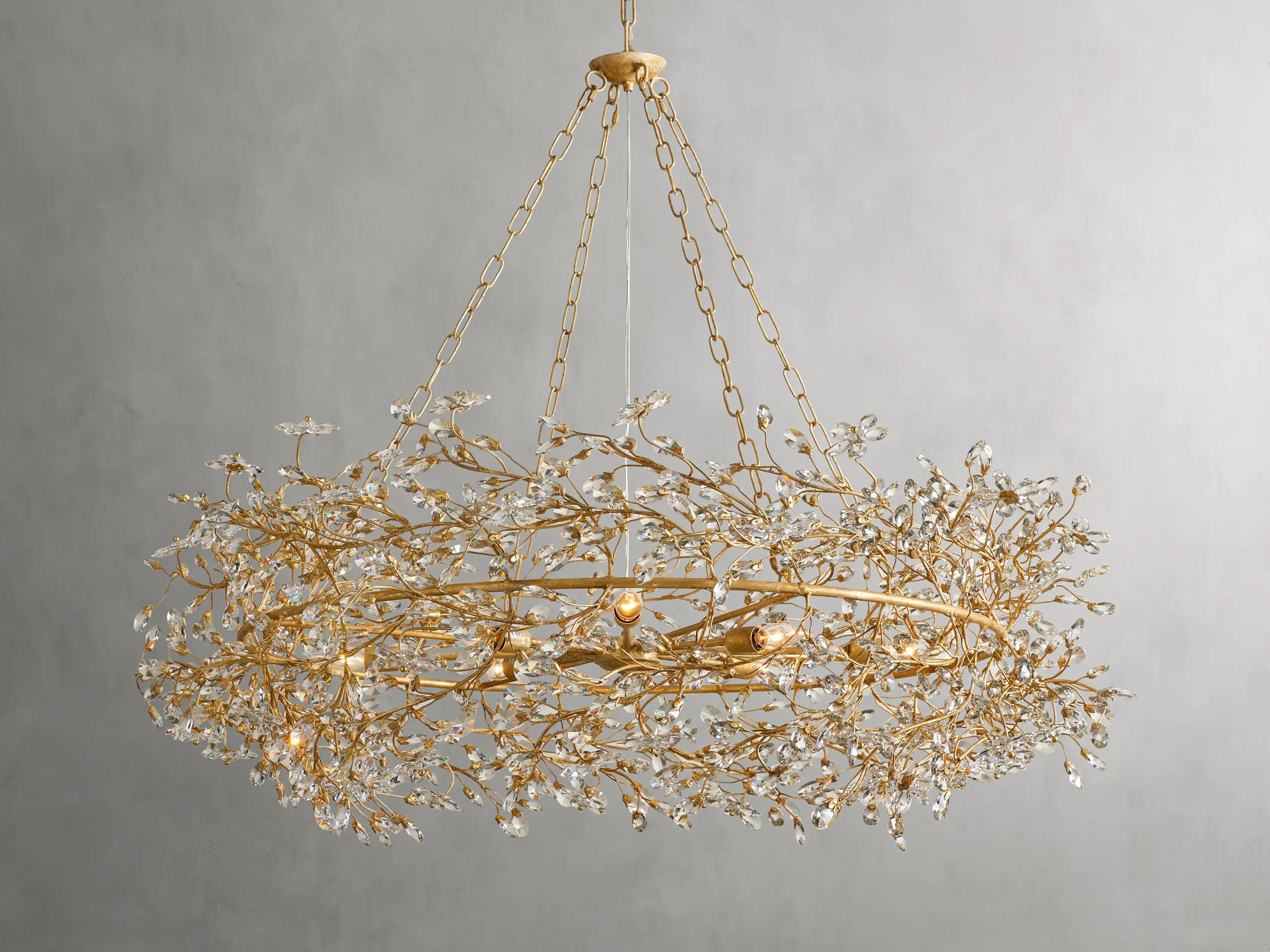 Fiore Crown Chandelier | Arhaus