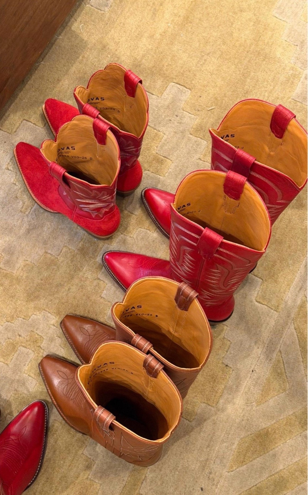 Everyone’s favorite and affordable cowboy/ cowgirl boots! They come in white, black, red and more!!

#LTKdayinmylife #LTKootd #LTKgrwm