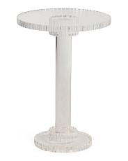 16x22 Solid Acrylic Luxury Drink Table | TJ Maxx