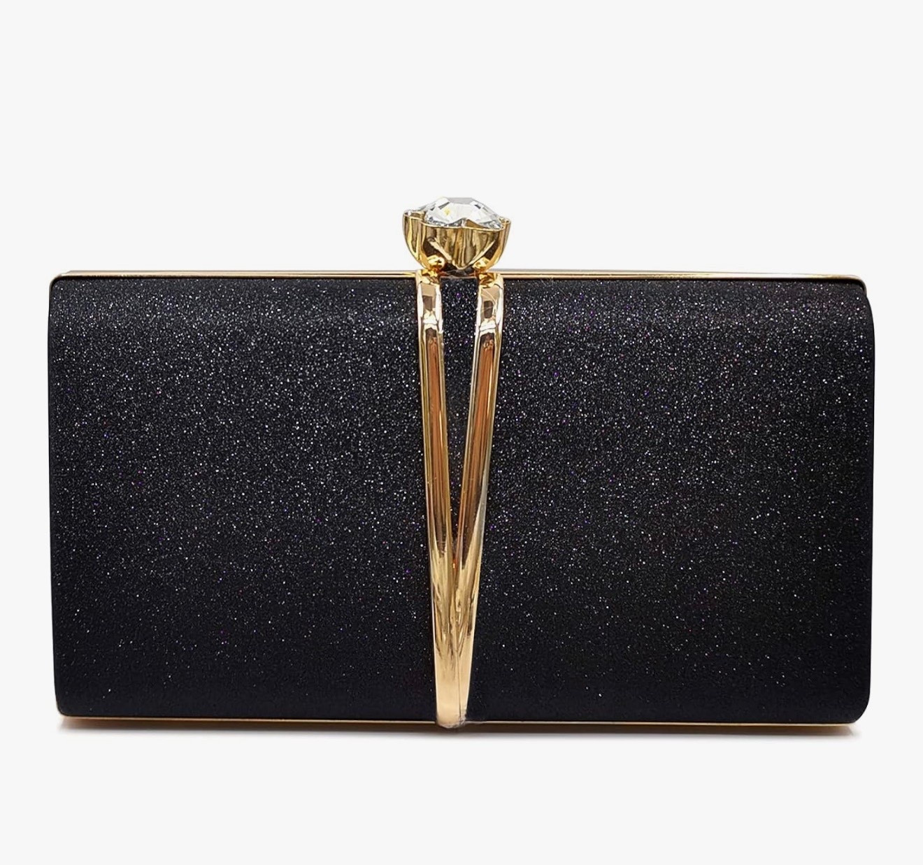 Obsessed with a good statement clutch ✨
The easiest way to elevate any outfit… just add sparkle + gold details 🖤💫

#LTKgrwm #LTKmomlife #LTKdayinmylife