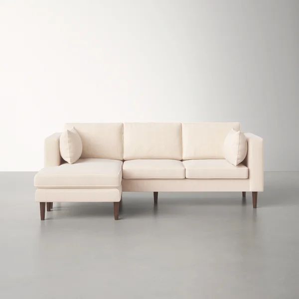 Aaron 2 - Piece Upholstered Chaise Sectional - Reversible | Wayfair North America