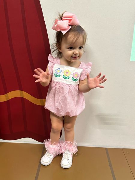 Toddler girl outfits for summer. Little girl bubble. Ruffle socks baby girl. Flower bubble for baby girl. 

#LTKKids #LTKBaby #LTKStyleTip
