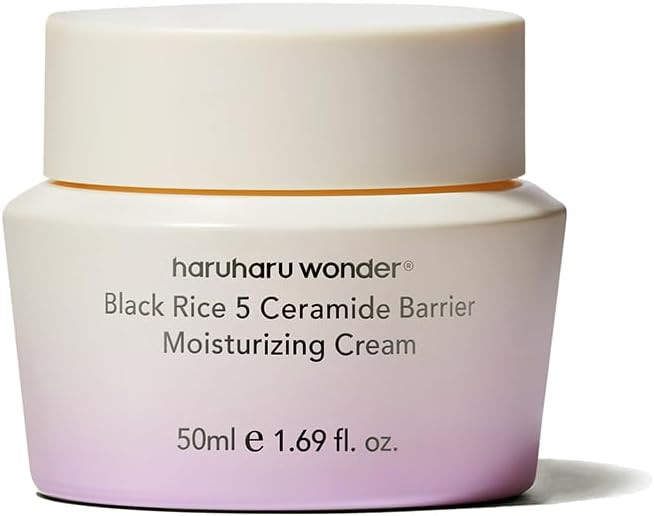 HARUHARU wonder Black Rice 5 Ceramide Barrier Moisturizing Cream 1.69 fl oz, Barrier Repair, Cera... | Amazon (US)