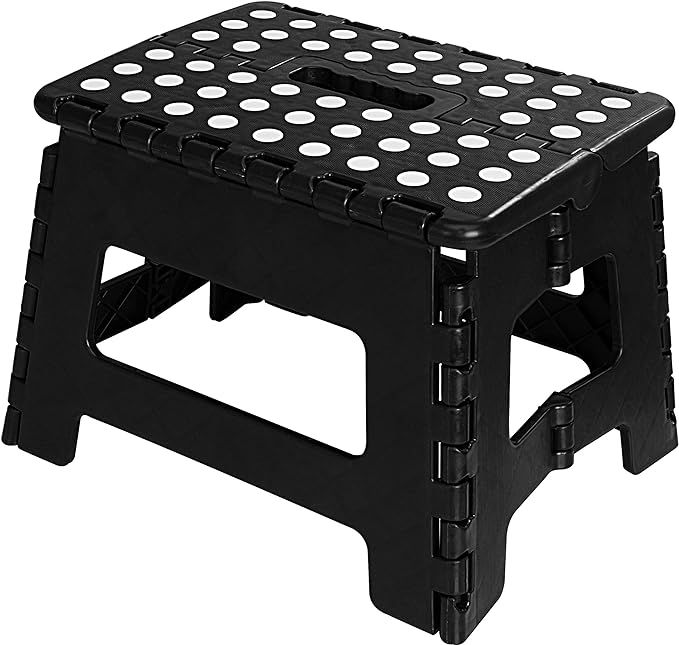 Utopia Home Foldable Step Stool - 11 Inches Wide and 8 Inches Tall - Holds Up to 300 lbs - Lightw... | Amazon (US)