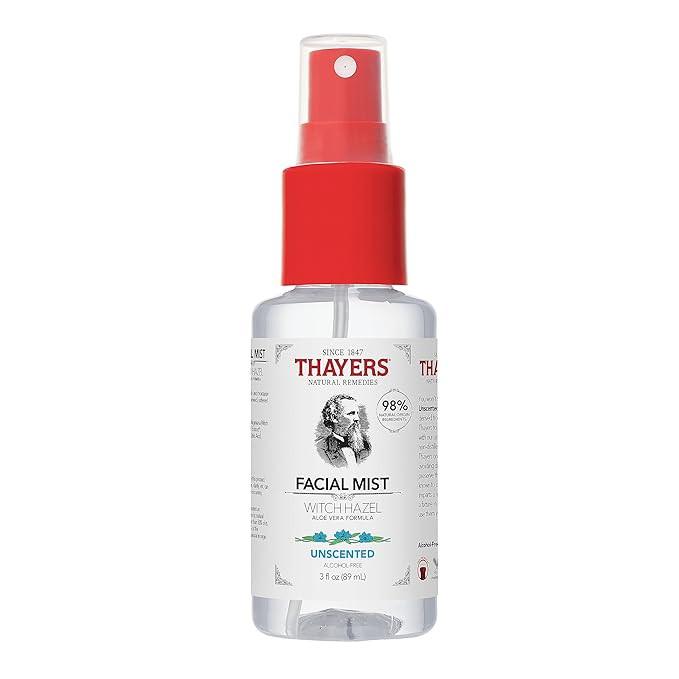Thayers Alcohol-Free Witch Hazel Facial Mist Toner with Aloe Vera, Unscented, Soothing and Hydrat... | Amazon (US)