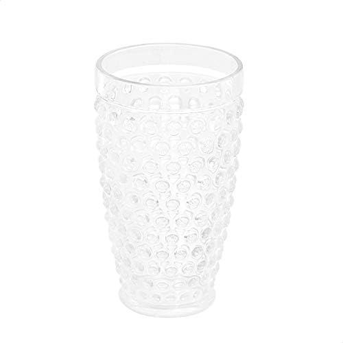Amazon Basics Tritan Hobnail Texture Highball Glasses - 18-Ounce, Set of 4 | Amazon (US)