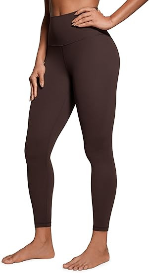 CRZ YOGA Butterluxe Yoga Leggings 25" - High Waisted Buttery Soft Womens Workout Lounge Pants | Amazon (US)