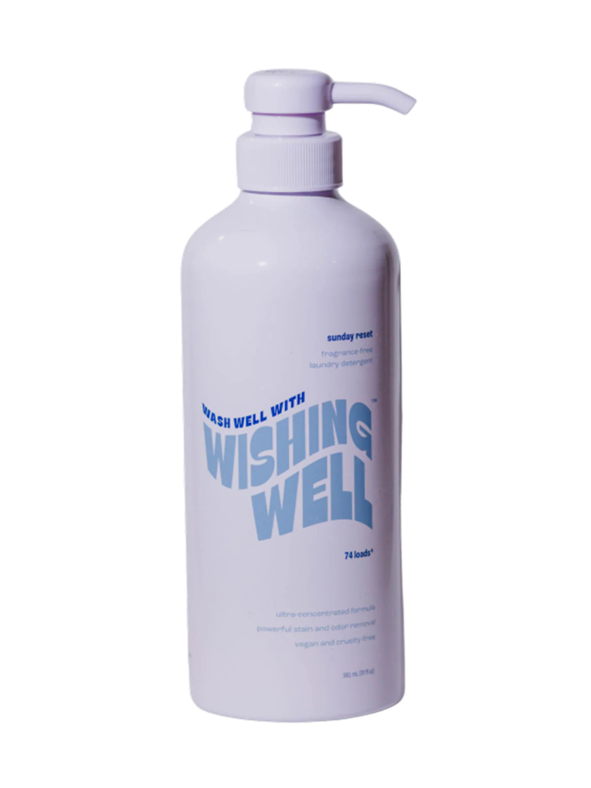 Sunday Reset Laundry Detergent | Fragrance-Free & Powerful Clean | Wishing Well