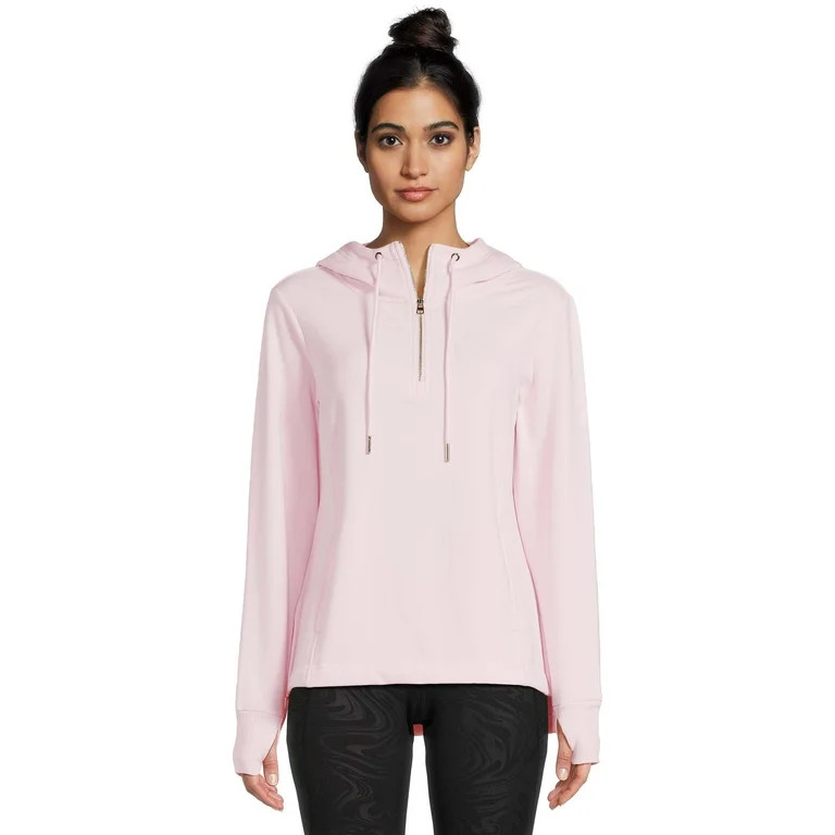 Avia Women's Quarter Zip Pullover Hoodie, Sizes XS-3XL | Walmart (US)