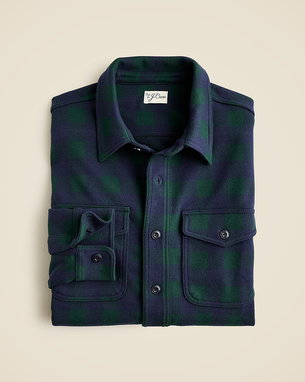 Seaboard soft-knit shirt in plaid | J. Crew US