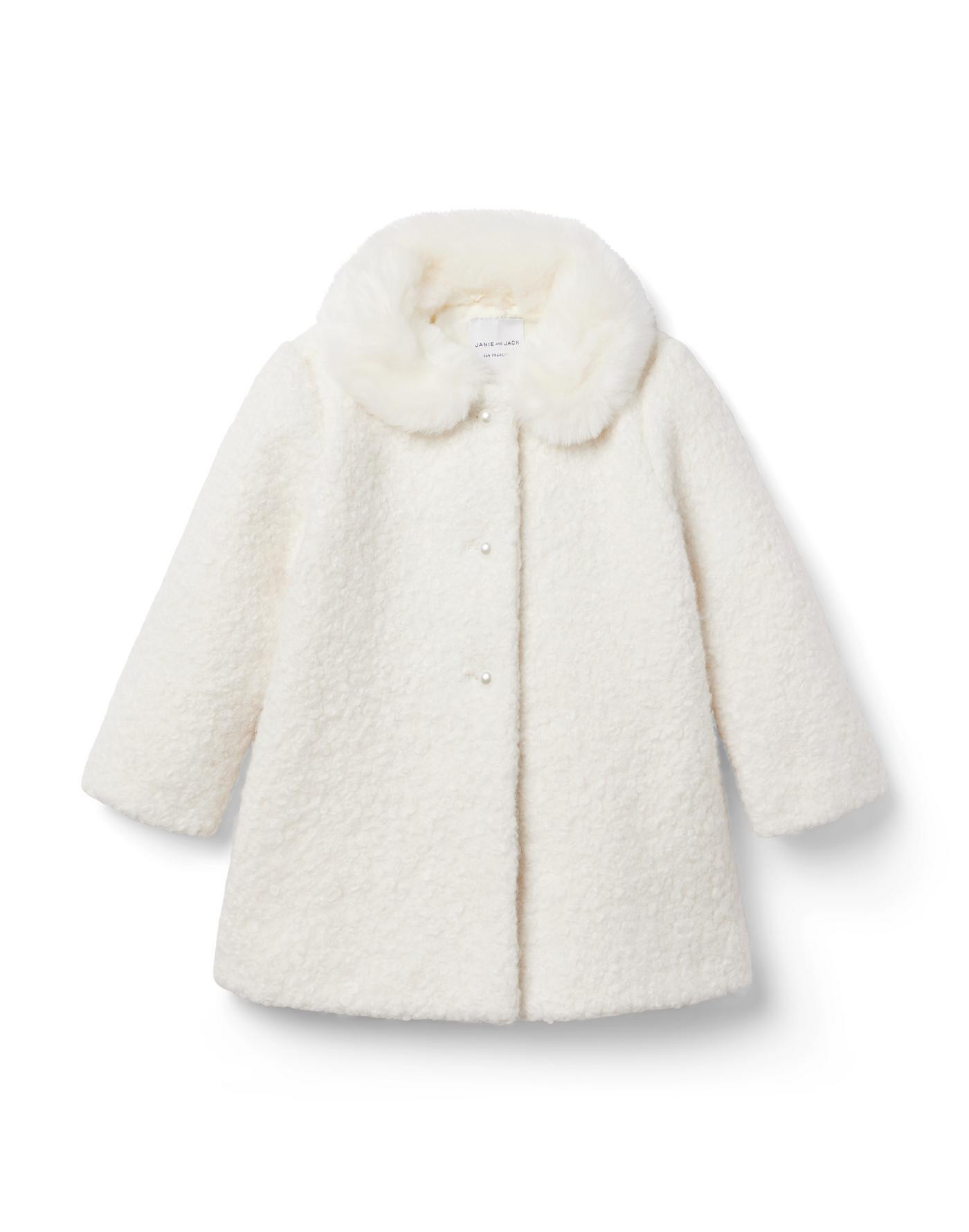 Sherpa Collared Coat | Janie and Jack