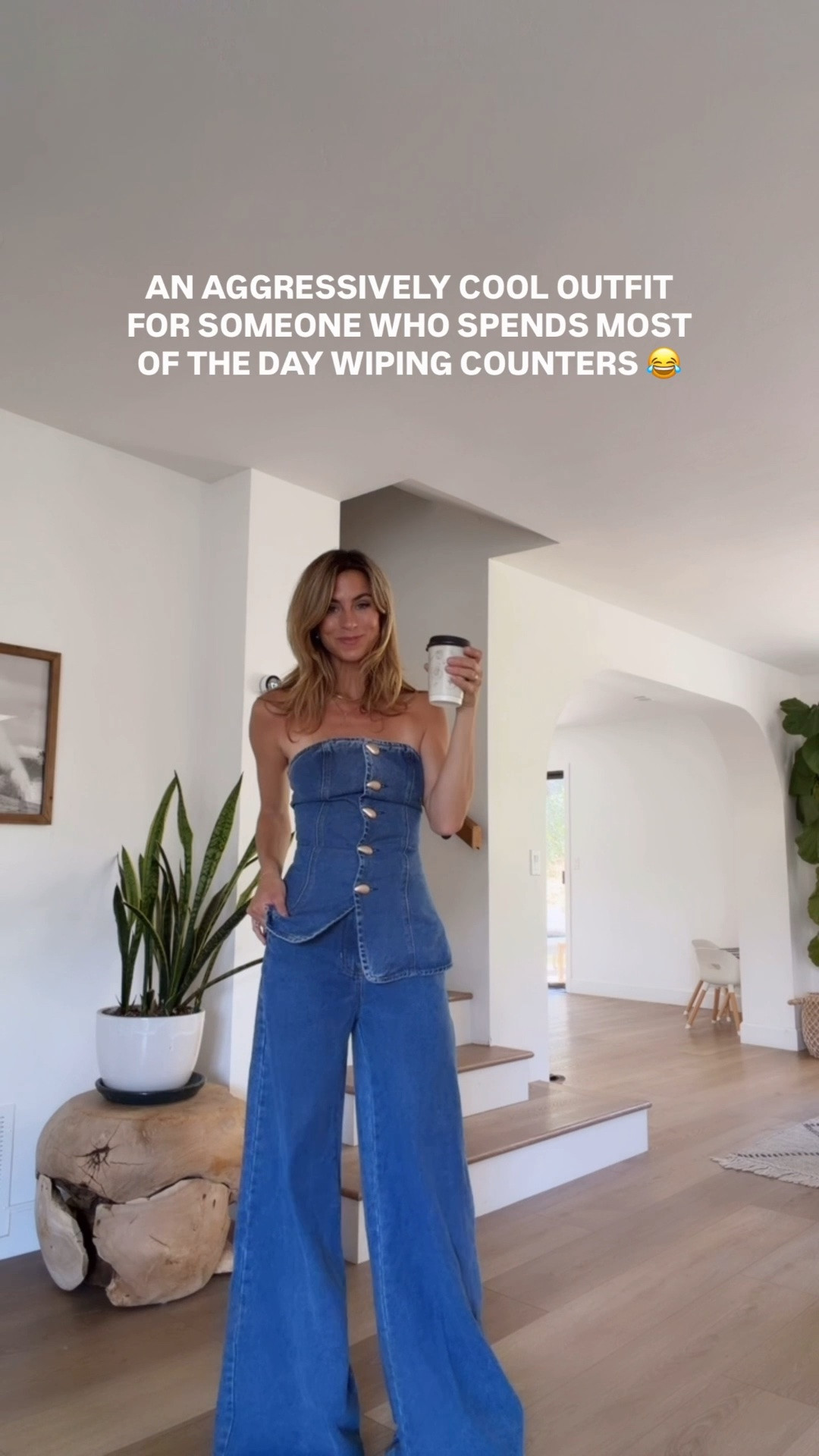 Did a little @VICI shopping! This denim set is a stunner. I’m wearing an XS in top & bottom, but the top does fit snug & the pants are a little big. Still super cute, fun vibes. Linking other Vici items i just bought!

Try TENLEY35 for 35% off 
denim outfit, summer outfit, summer dress, wide leg jeans

#LTKgrwm #LTKootd #LTKOver40