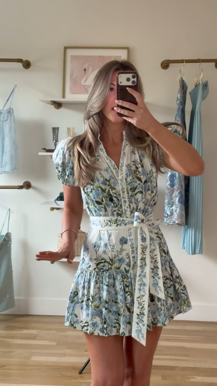 white with blue and green detailing with cinch waist graduation dress, baby shower bridal shower 

Electric picks code: emerson20
divi: emerson15

i did my normal size small 

graduation 
summer events
baby shower 
corset dress
mini dress
floral 
white dress

#LTKParties

#LTKootd #LTKSeasonal