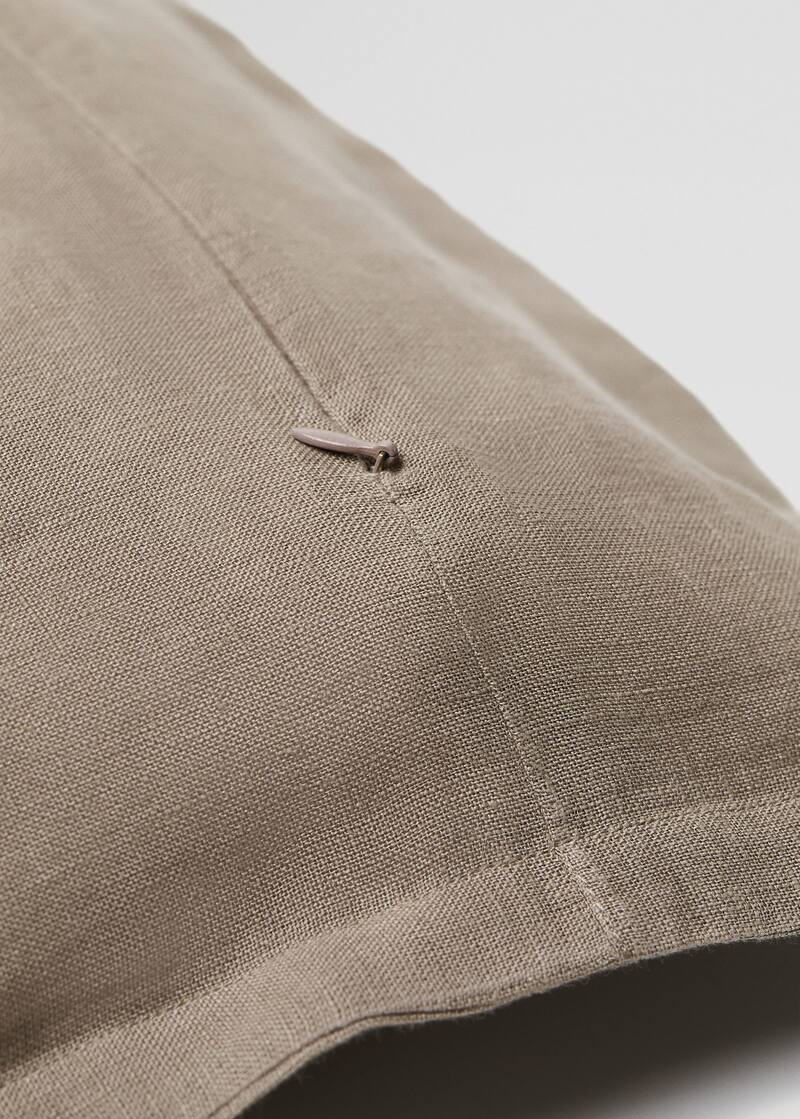 100% linen cushion case -  Home | Mango Home United Kingdom | MANGO (UK)