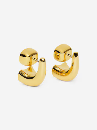 Gold-Plated Earrings – Gold – Women – ARKET GB | Arket UK