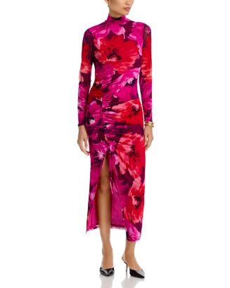 Long Sleeve Mesh Maxi Dress - Exclusive | Bloomingdale's (US)