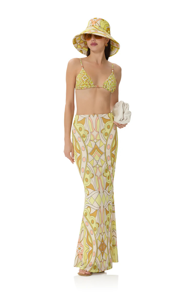 Tegan Skirt - Geo Scarf | ShopAFRM