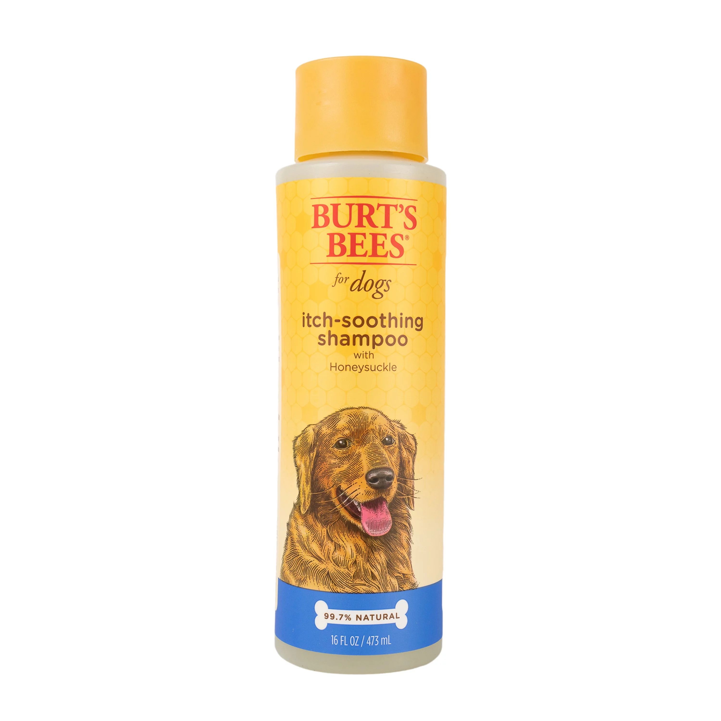 Burt's Bees Natural Pet Care Itch Soothing Shampoo with Honeysuckle for Dogs, 16 oz. | Walmart (US)