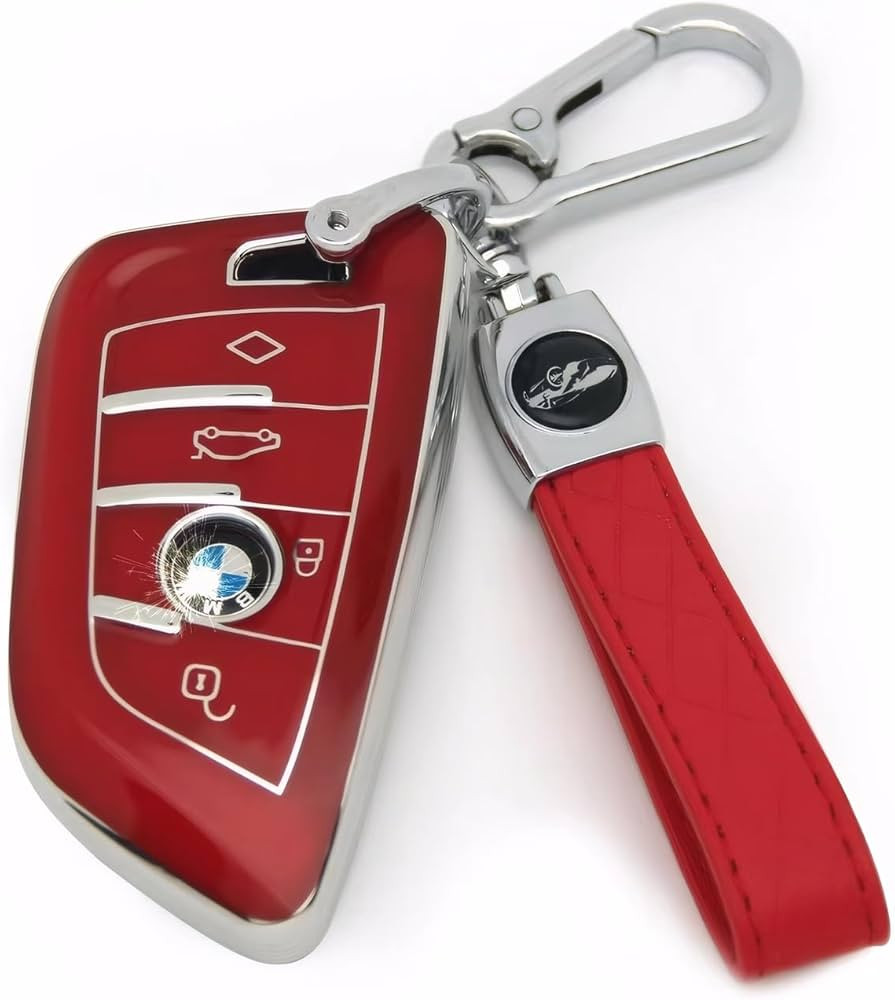 Suitable For Bmw Key.Advanced soft TPU key case is compatible with X1 X3 X4 X5 X6 X7 M5 M6 1 3 4 ... | Amazon (US)