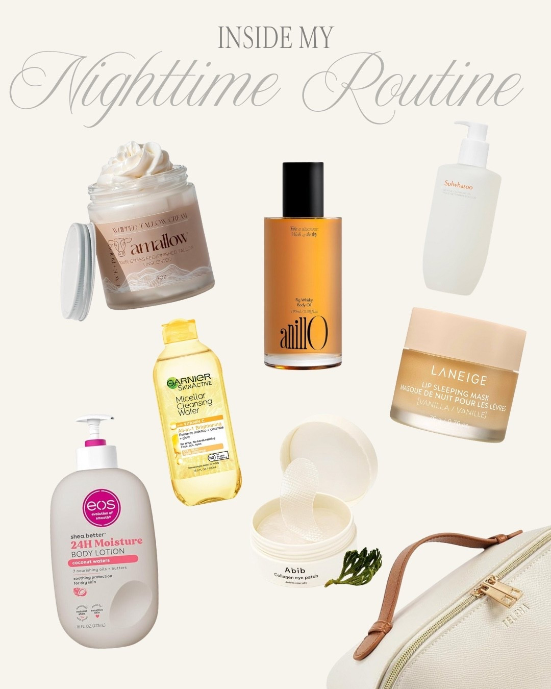 My nighttime routine has slowly become my favorite part of the day ☁️
A long shower, all my favorite skincare, cozy lotions, lip masks, and little self care moments that make me feel relaxed and put together before bed 🤍 These are the products I keep reaching for every single night lately 🌙🛁

Mi rutina de noche se siente demasiado cozy 🌙
Skincare, olores ricos y pequeños momentos de self care que amo todas las noches ✨

Follow me on Instagram and YouTube
@kirasfashionfinds

#LTKselfcare #LTKBeauty #LTKvlog