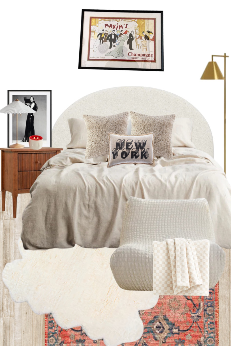 Upscale neutrals bedroom design❤️ 

#LTKhome #LTKFind #LTKU