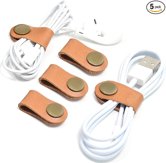 CAILLU Cord Organizer,Cord Keeper,Cable Organizer USB Holder,Cable Straps,Earbud case,wrap Headph... | Amazon (US)