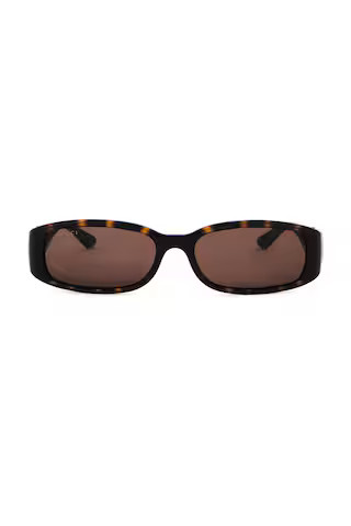 Gucci Hailey Sunglasses in Havana from Revolve.com | Revolve Clothing (Global)