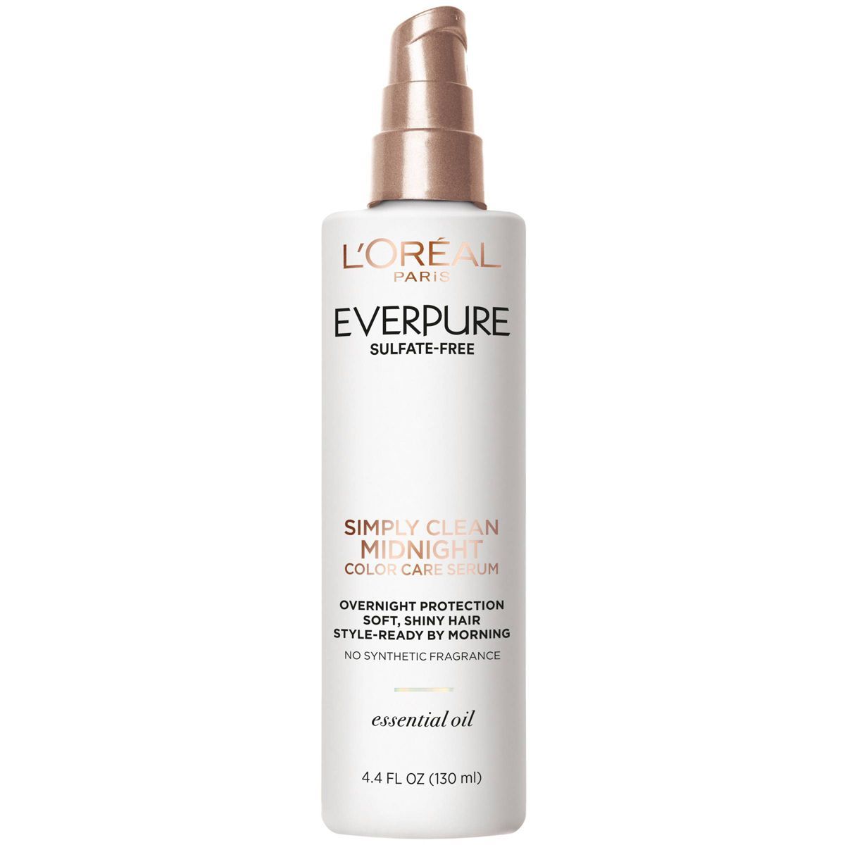 L'Oreal Paris EverPure Simply Clean Midnight Serum Hair Treatment - 4.4 fl oz | Target