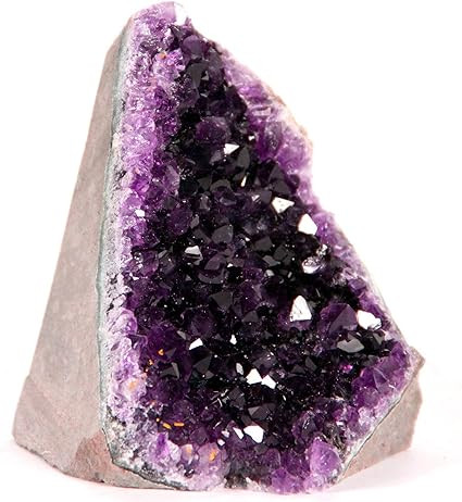 Extreme Amethyst Cluster - .5 to 1 Pound of Powerful, Deep Purple Crystals. Geode from Uruguay. I... | Amazon (US)
