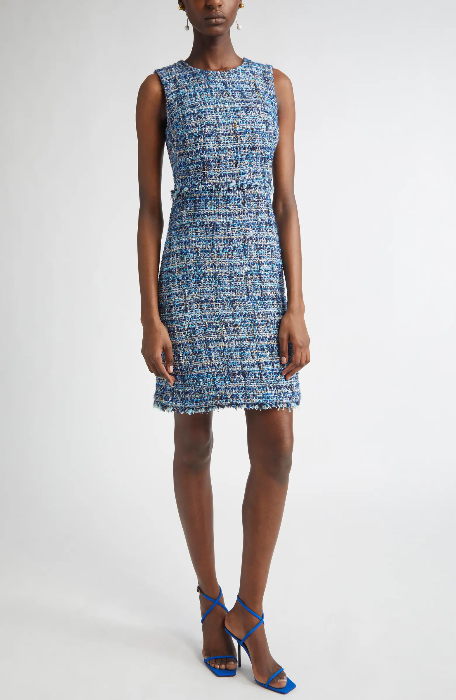 Eyelash Tweed Sheath Dress | Nordstrom