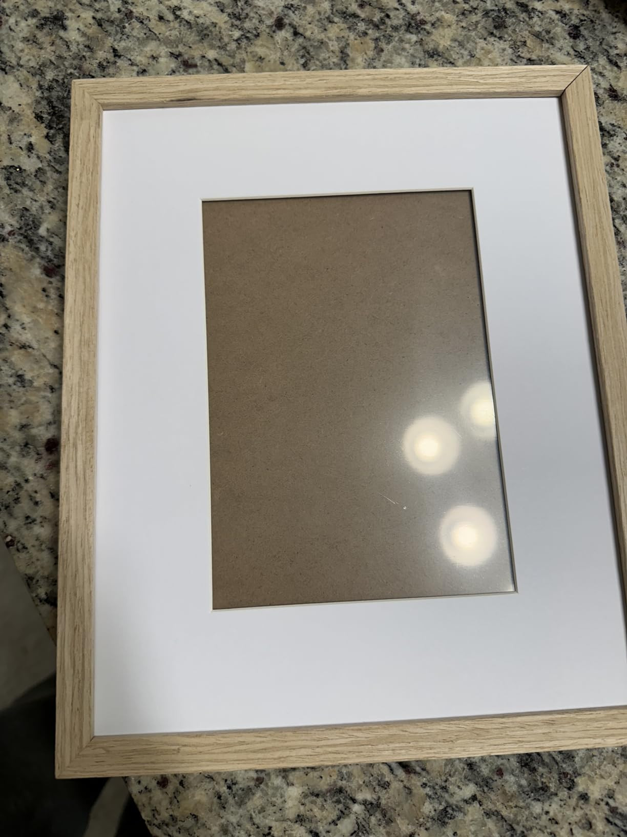 16x20 Picture Frame Matted to 11x14, Natural Solid Wood Veneer Finish and Plexiglass Front Large ... | Amazon (US)