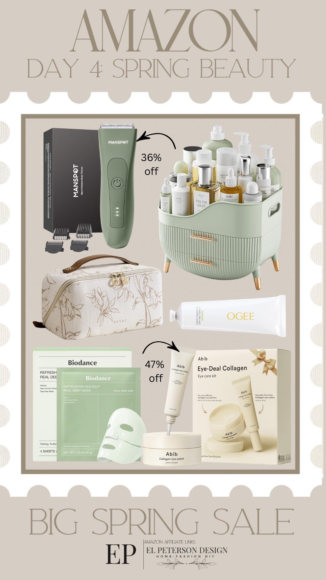 Amazon Big Spring Sale
Day 4: Spring Beauty
Makeup holder
Makeup bag
Exfoliating cleanser




#LTKSaleAlert