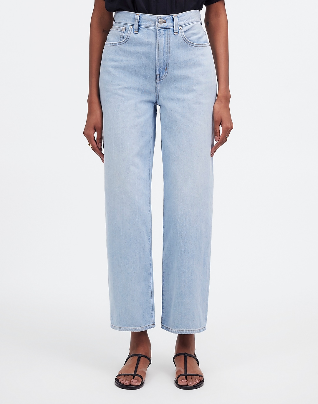 The Perfect Vintage Wide-Leg Crop Jean in Fitzgerald Wash | Madewell