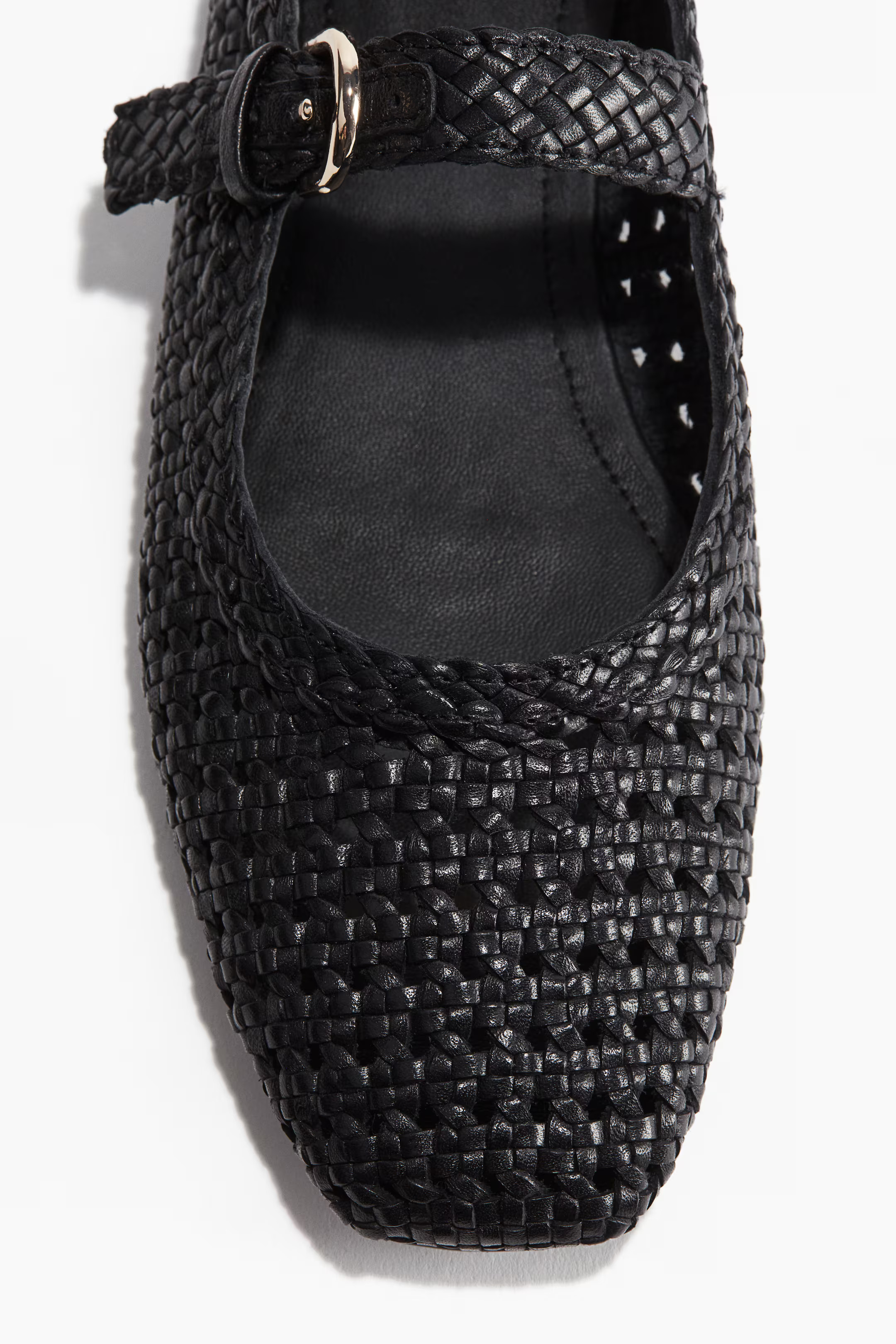 Leather Mary Jane Flats | H&M (US + CA)