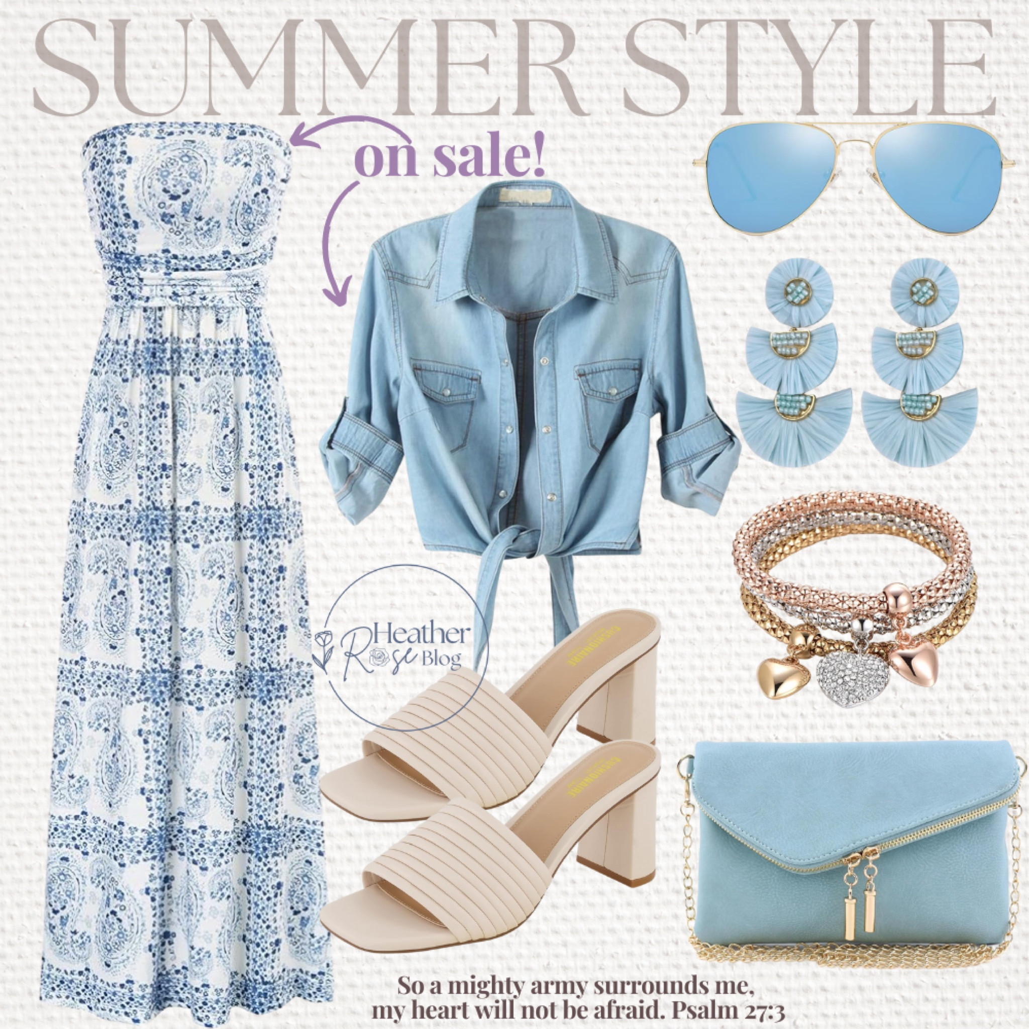 😍😍 obsessed with this look!!! so many other color options but blue was calling my name today 🩵 #founditonazon #amazondress #momsover40 #blue #dress #amazonfashion #affordabledress #strapless 

#LTKMidsize #LTKOver40 #LTKFindsUnder50