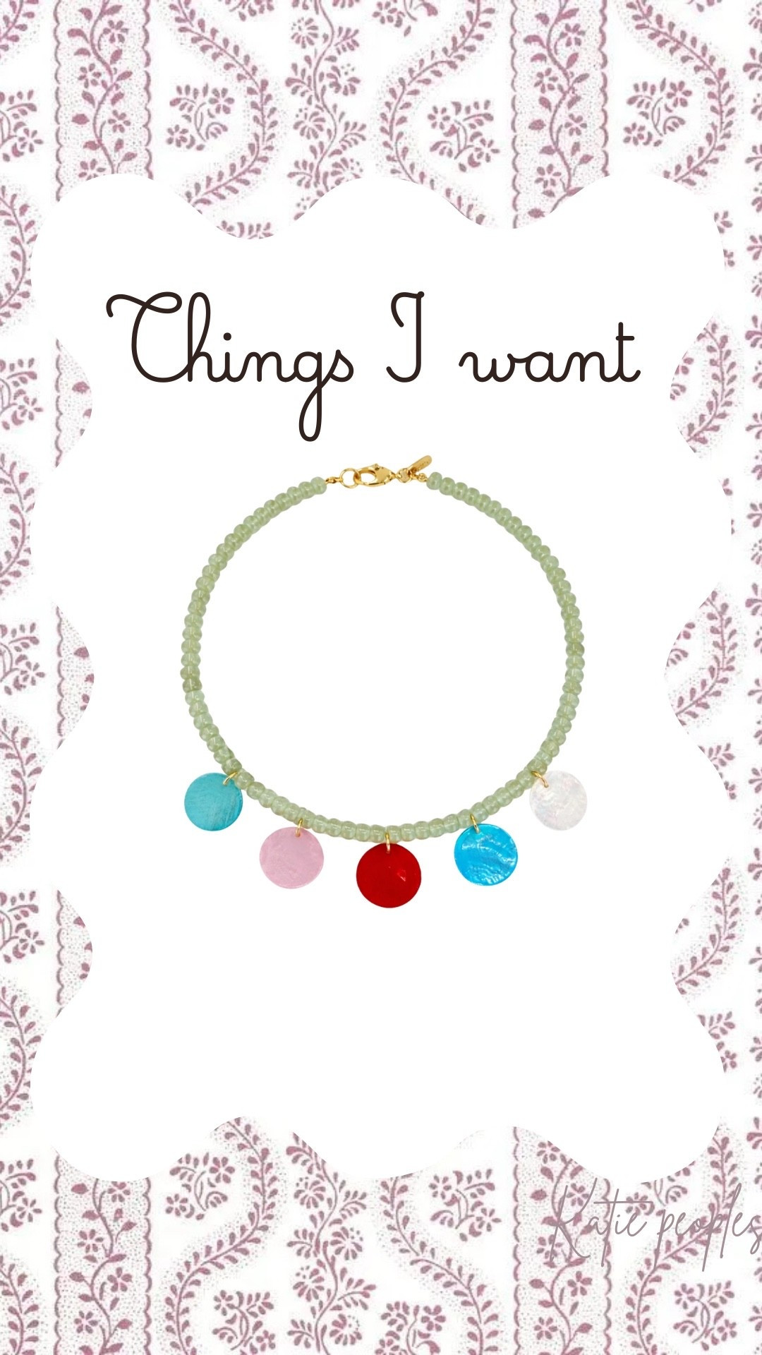 This is the cutest necklace for summer

#LTKgrwm #LTKootd #LTKvlog