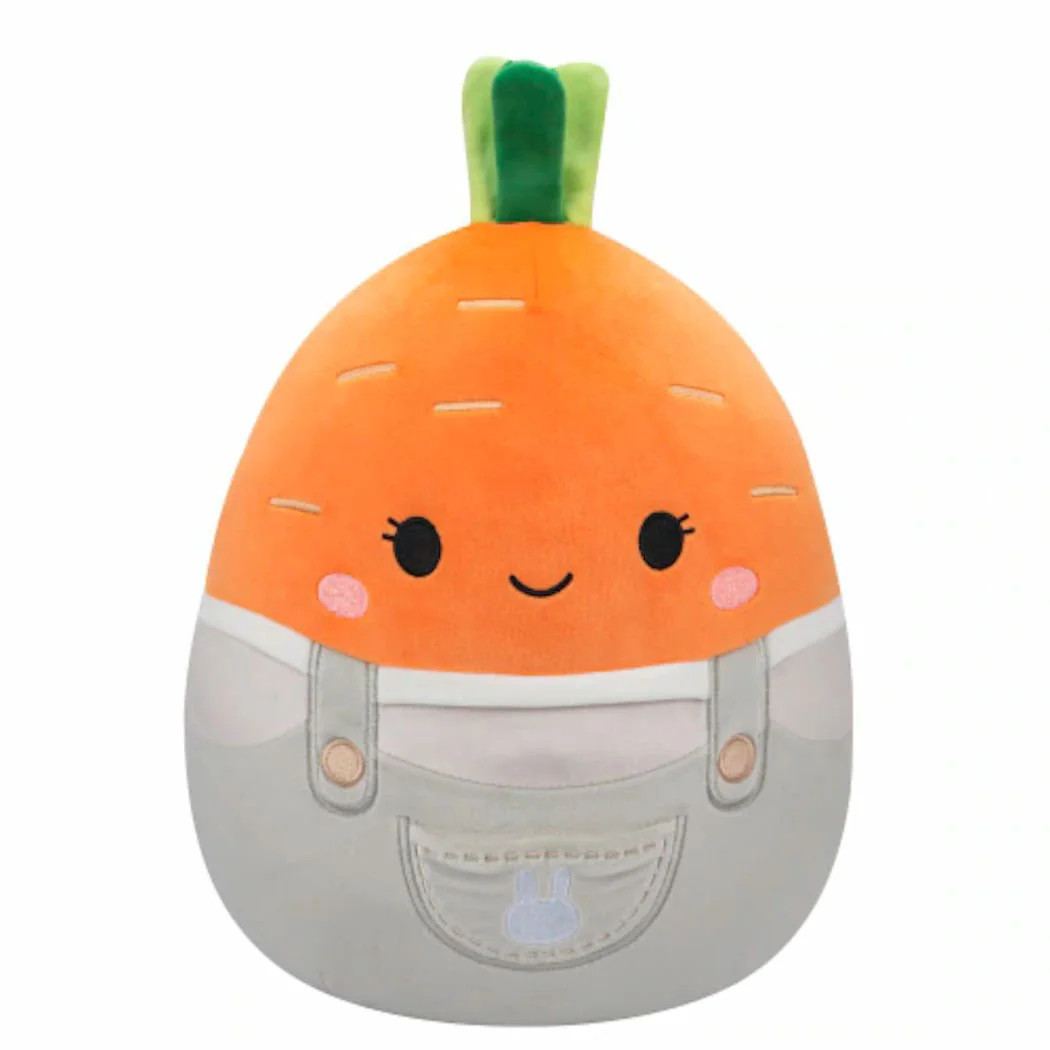 Squishmallows 10" Easter Caroleena the Carrot in Overalls - Walmart.com | Walmart (US)