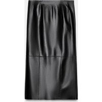 Zara - Gonna 100% Pelle Zw Collection Limited Edition - Nero - Xs - Donna | Zara IT