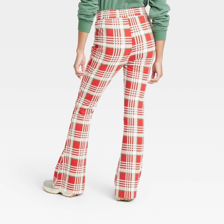 Women's Matching Graphic Plaid Pants | Target
