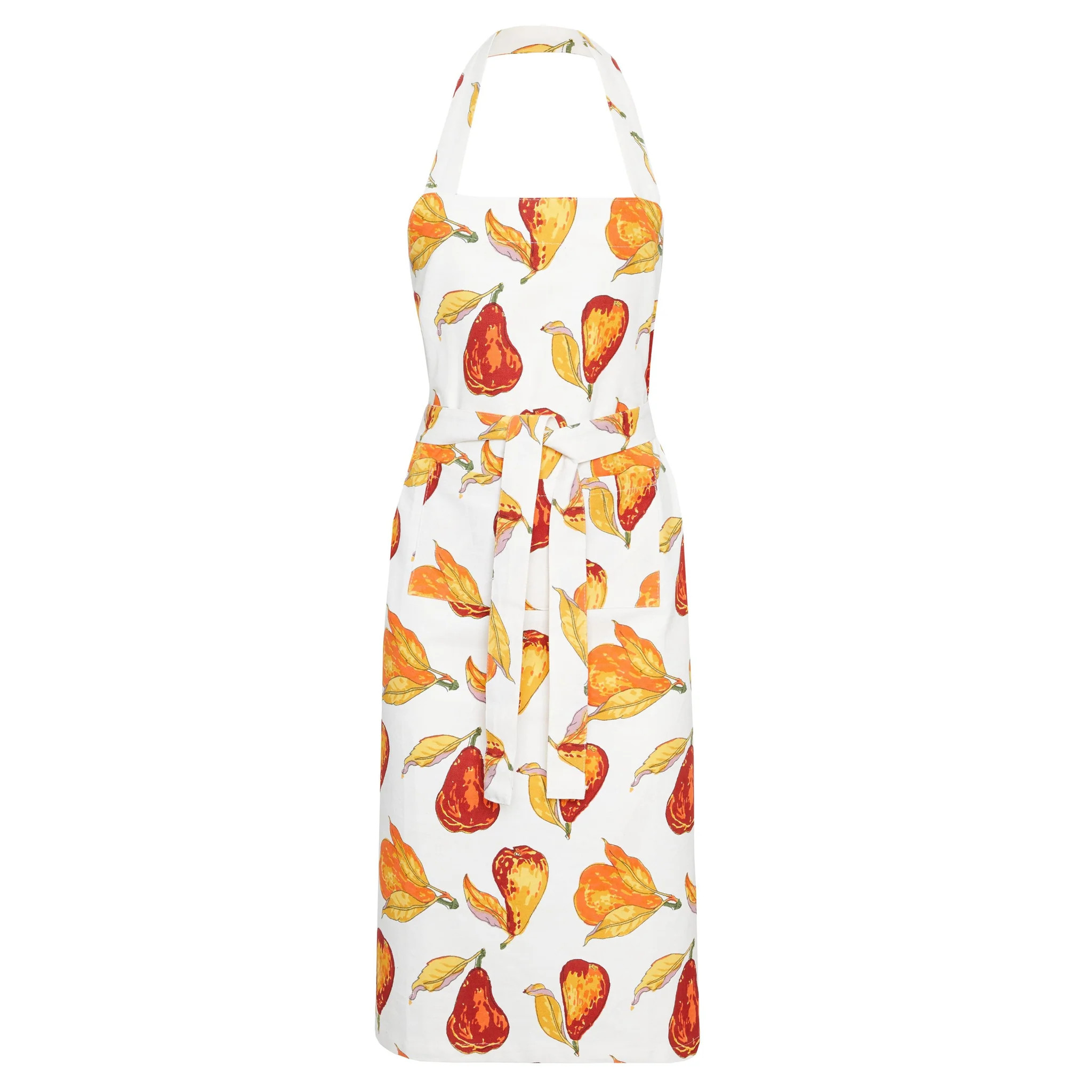Orchard Pear Apron Burgundy | Couleur Nature